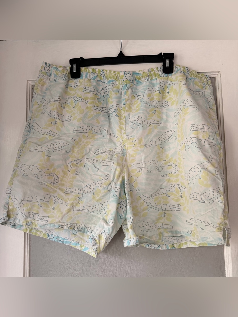 Vintage Lilly Pulitzer men’s swim shorts trunks alligators